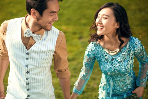 最漂亮的婚纱照片