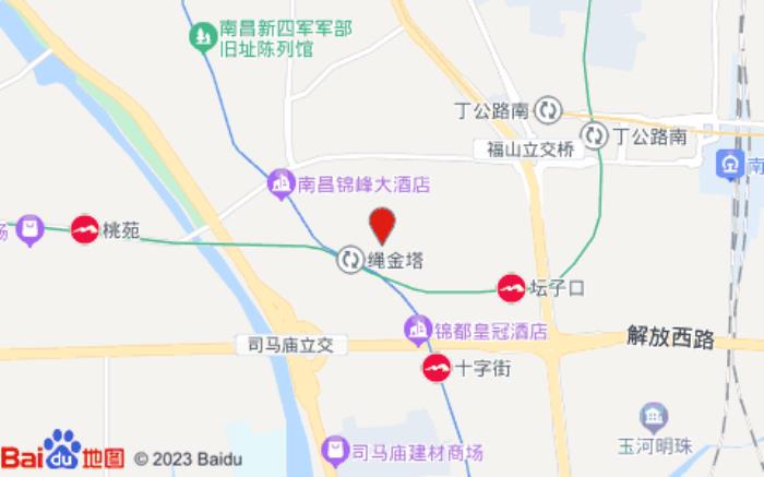 南昌青春暖公寓位置图