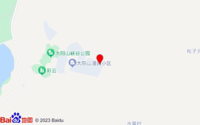 抚念合院小别墅位置图