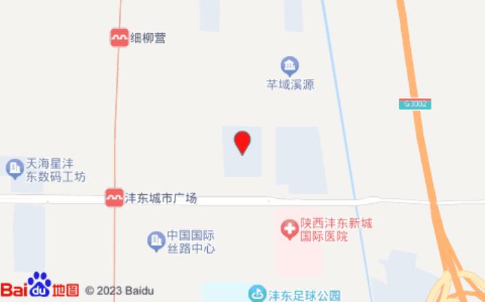 客悦民宿酒店(沣东i立方店)位置图