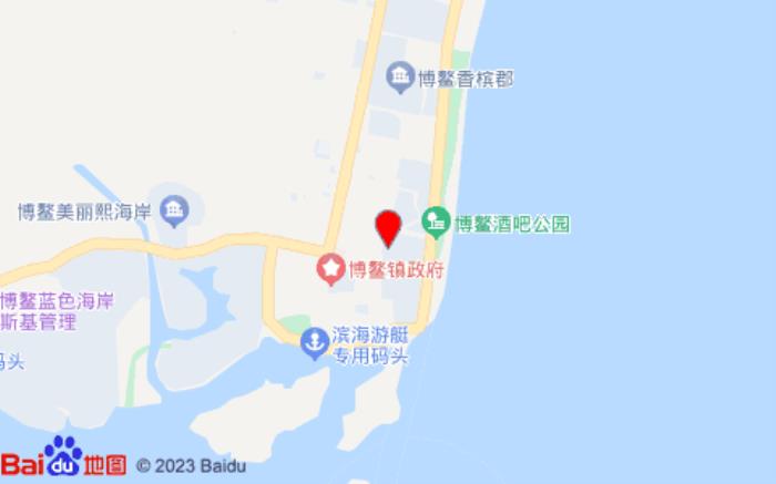 博鳌亮点度假民宿(琼海6号店)位置图