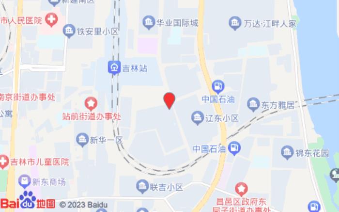 儒莱宾馆(火车站东广场店)位置图