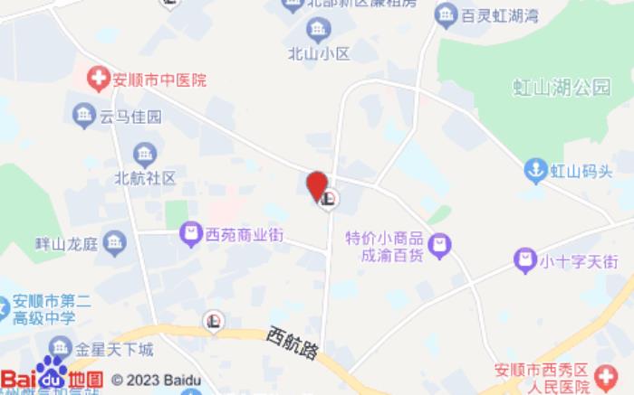 房东王女士公寓(西水路分店)位置图