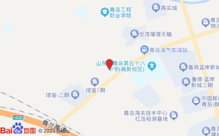 幸福安居公寓(高新区店)位置图