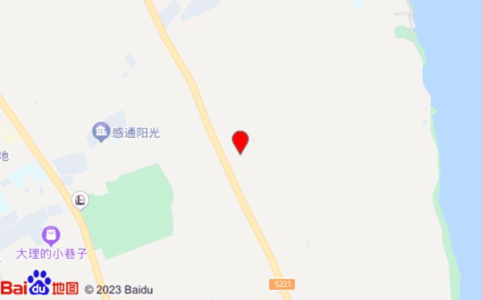 大理过云天民宿位置图