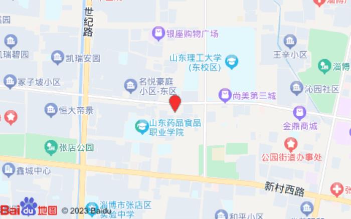 淄悦民宿位置图