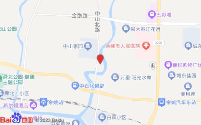 伴里主题公寓(余姚店)位置图