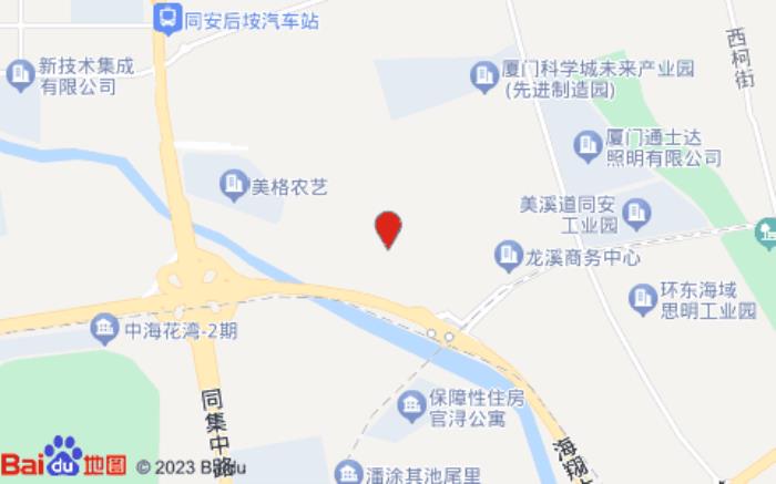 厦门上居民宿位置图