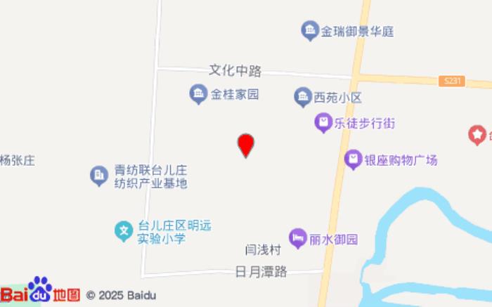 枣庄汤先志公寓位置图