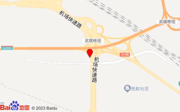 威斯精品酒店(太原机场店)位置图