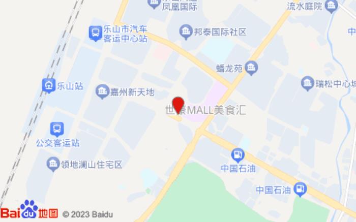 一城酒店(世豪店)位置图