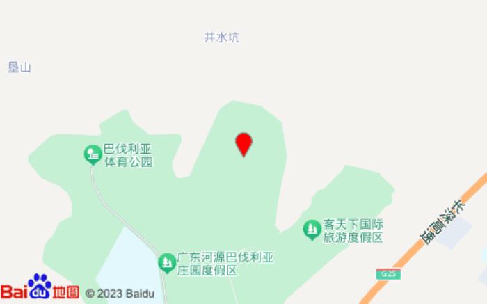 河源楽途温泉酒店(巴伐利亚店)位置图