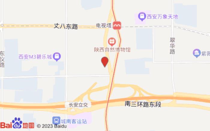 西安望长安酒店位置图