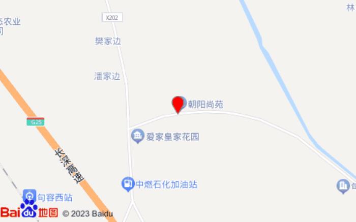 句容人与自然度假山庄位置图