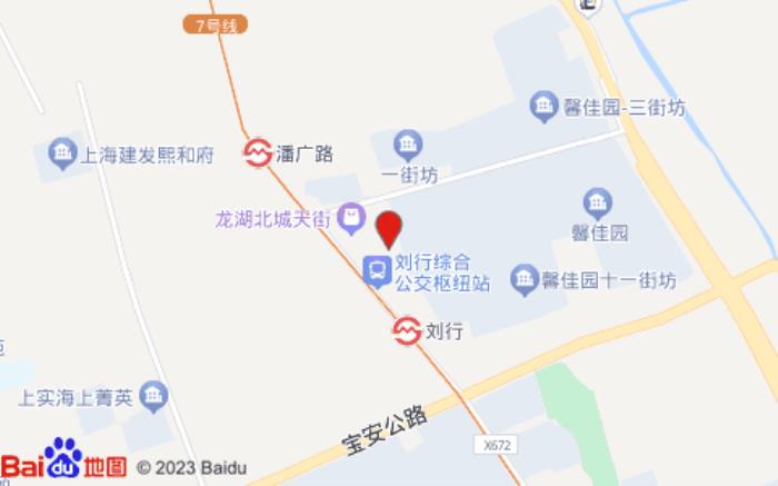 舒心民宿(顾村公园二店)位置图