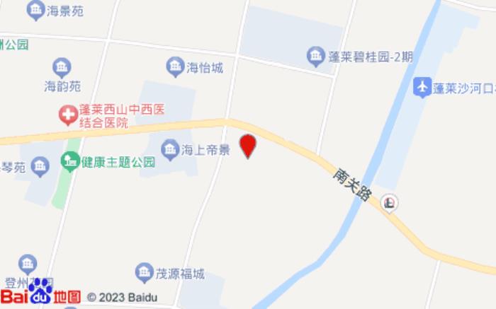 蓬莱福润民宿酒店位置图