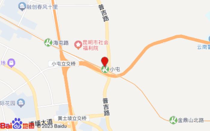 春风小筑公寓酒店(小屯地铁站店)位置图
