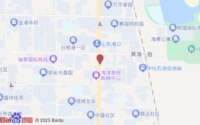 美度精选酒店(日照万平口店)位置图