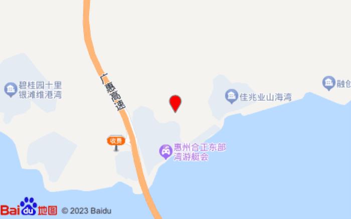 Encounter邂逅酒店(惠东合正东部湾店)位置图