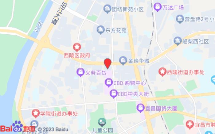 柒月民宿(西陵二路快速路店)位置图