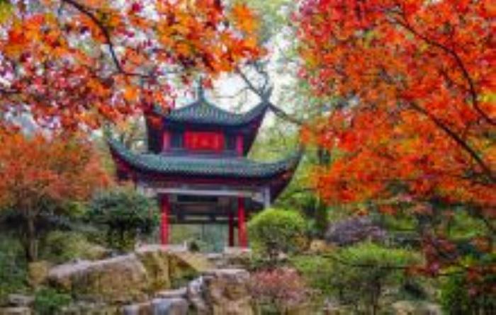 岳麓山湖南景点