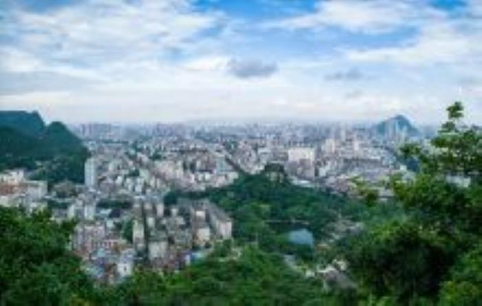 马鞍山公园广西景点