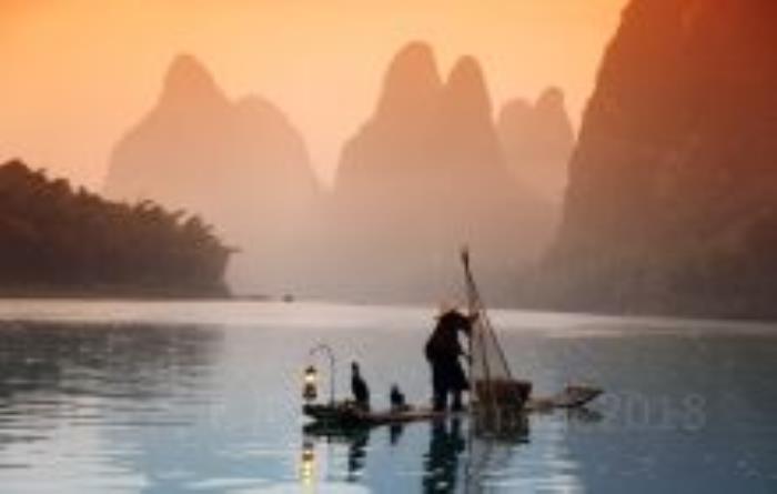 白沙渔火广西景点