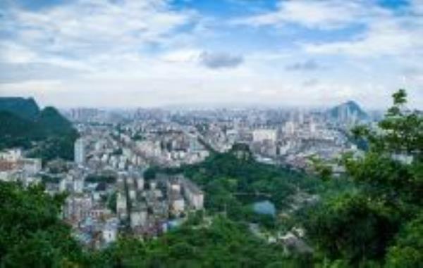 马鞍山公园广西景点