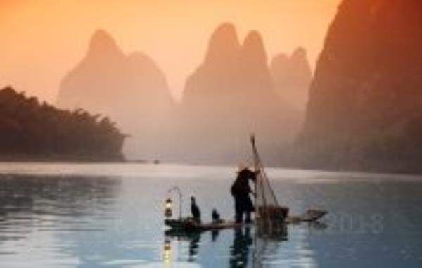 白沙渔火广西景点