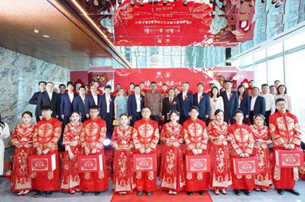 中建八局马来西亚区域职工举行集体婚礼