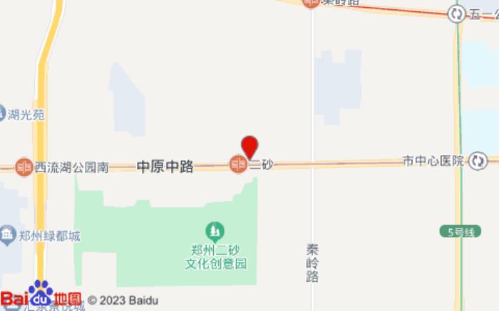 喜来达观影酒店(中原万达店)位置图