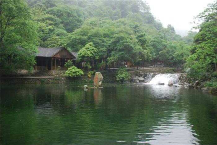 九宫山银河谷漂流 九宫山银河谷漂流