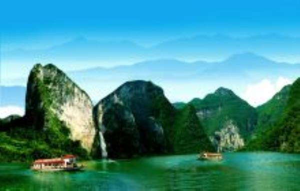 清江大峡谷-蝴蝶岩湖北景点